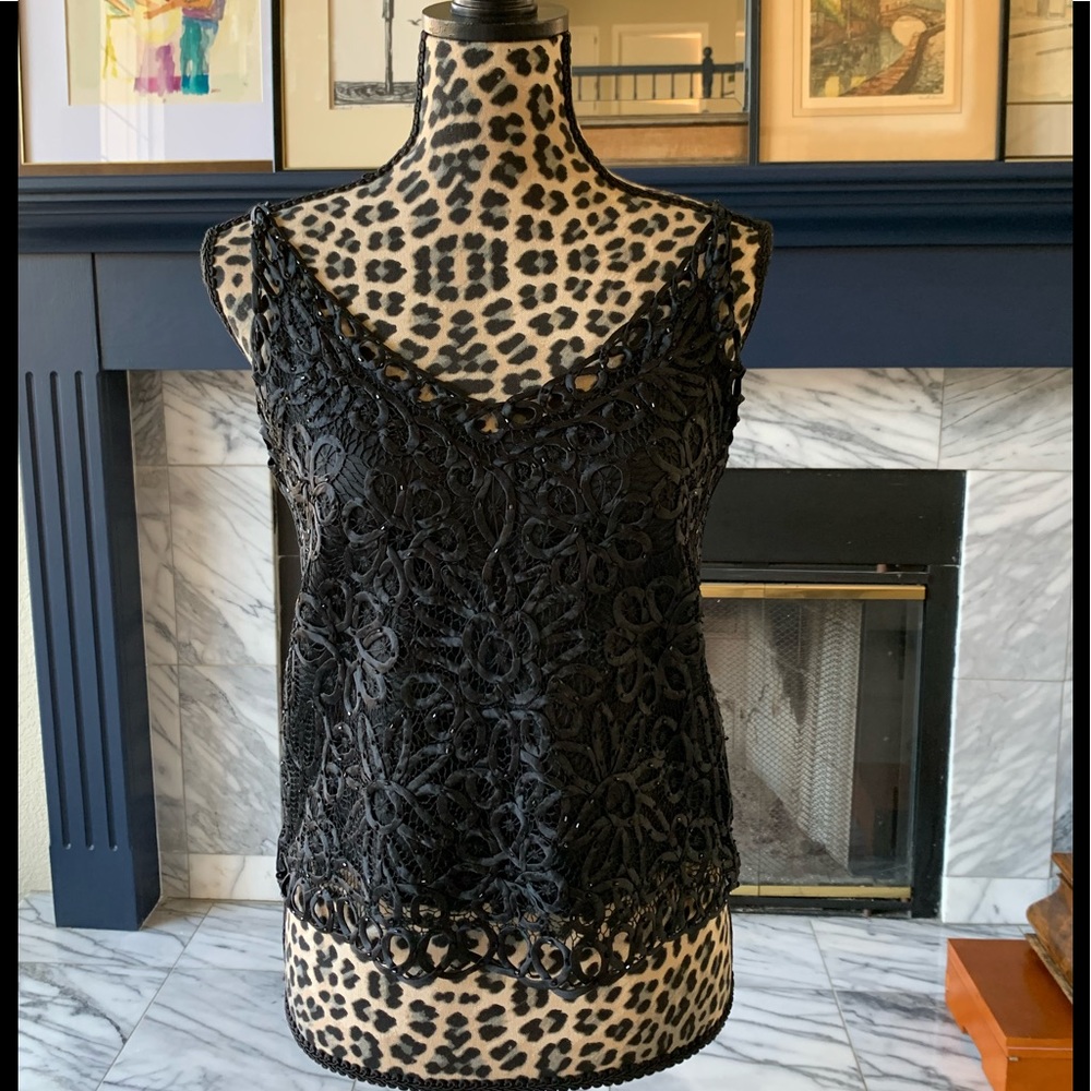 Silk beaded camisole